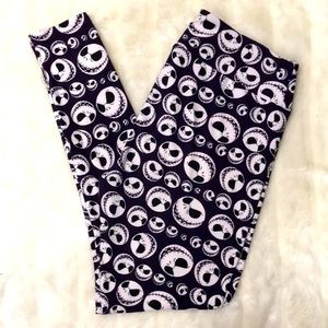 Jack Skellington [The Nightmare Before Christmas] RARE LuLaRoe TC Leggings